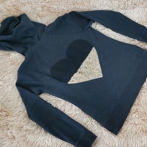 Victoria Secret Hoodie with heart on the back!